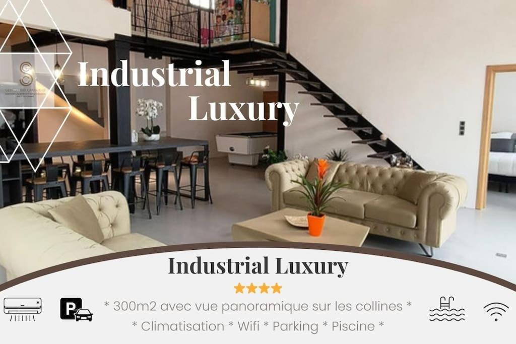 Industrial Luxury Nimes & Arles Vila Beaucaire  Exterior foto
